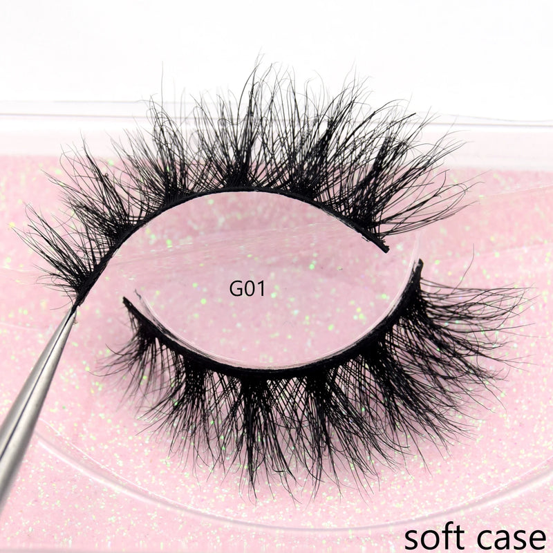 Visofree Mink Eyelashes Cílios Postiços Naturais Cílios Postiços Maquiagem Longa Cílios Mink 3D Extensão Cílios Cílios Postiços para Beleza