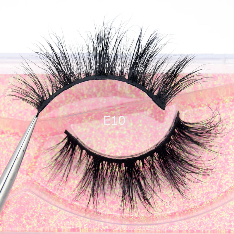 Visofree Mink Eyelashes Cílios Postiços Naturais Cílios Postiços Maquiagem Longa Cílios Mink 3D Extensão Cílios Cílios Postiços para Beleza