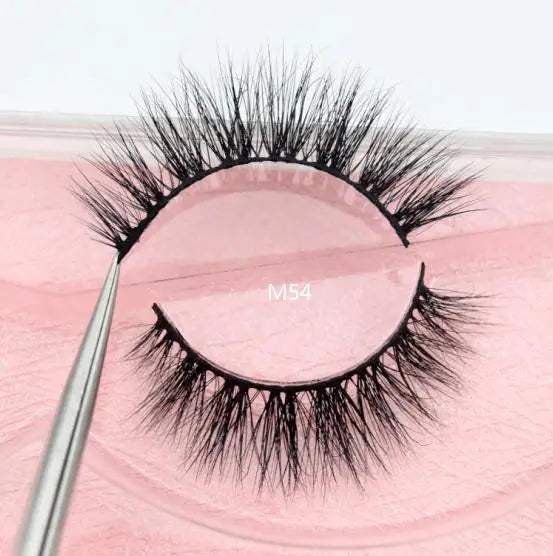 Visofree Mink Eyelashes Cílios Postiços Naturais Cílios Postiços Maquiagem Longa Cílios Mink 3D Extensão Cílios Cílios Postiços para Beleza