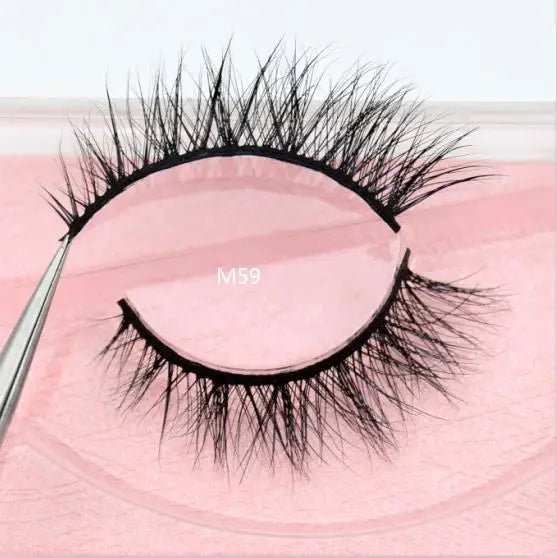 Visofree Mink Eyelashes Cílios Postiços Naturais Cílios Postiços Maquiagem Longa Cílios Mink 3D Extensão Cílios Cílios Postiços para Beleza