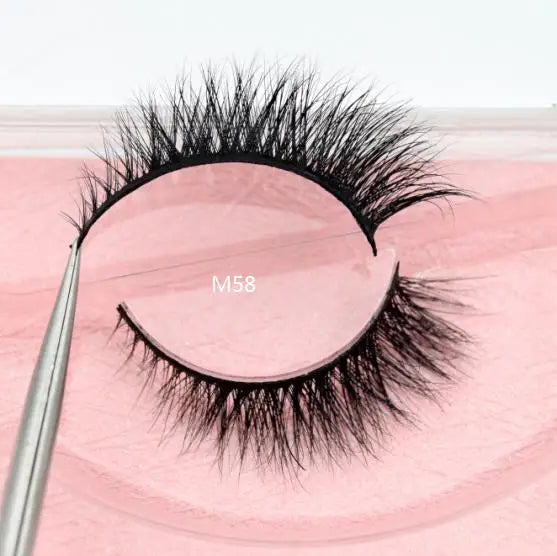 Visofree Mink Eyelashes Cílios Postiços Naturais Cílios Postiços Maquiagem Longa Cílios Mink 3D Extensão Cílios Cílios Postiços para Beleza