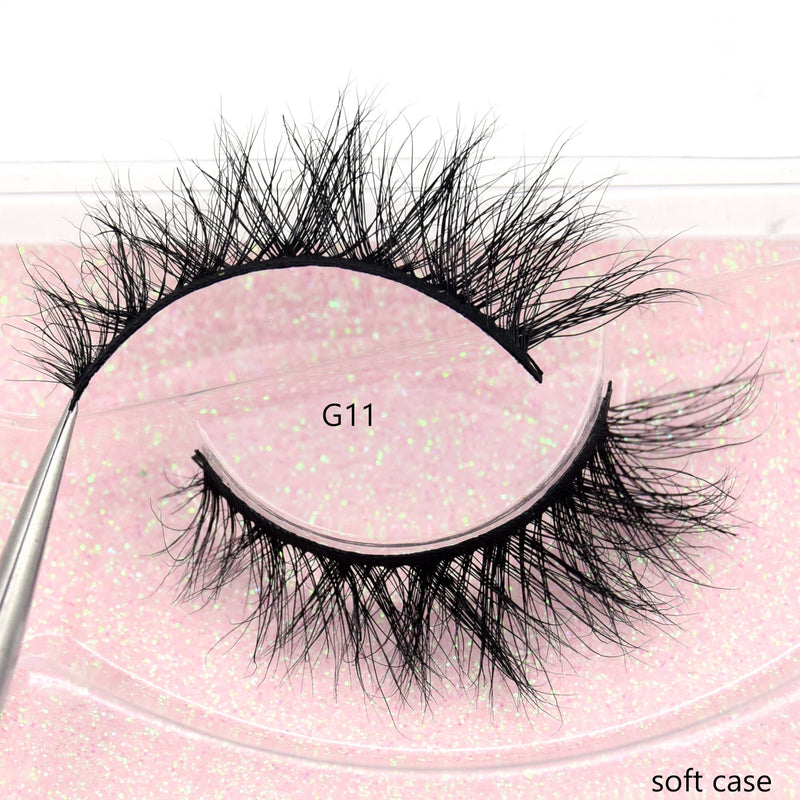 Visofree Mink Eyelashes Cílios Postiços Naturais Cílios Postiços Maquiagem Longa Cílios Mink 3D Extensão Cílios Cílios Postiços para Beleza