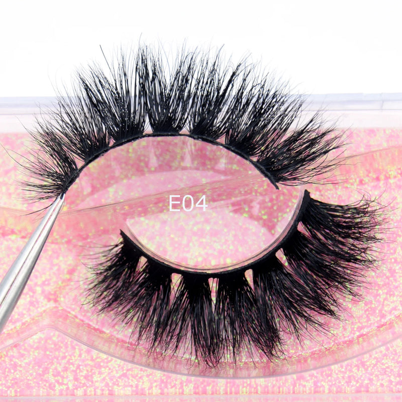 Visofree Mink Eyelashes Cílios Postiços Naturais Cílios Postiços Maquiagem Longa Cílios Mink 3D Extensão Cílios Cílios Postiços para Beleza