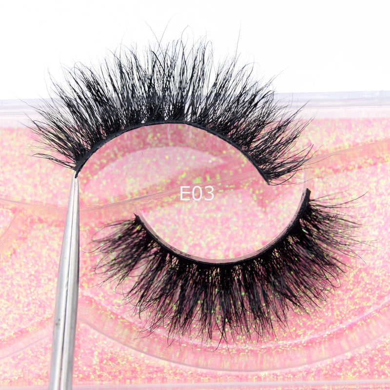 Visofree Mink Eyelashes Cílios Postiços Naturais Cílios Postiços Maquiagem Longa Cílios Mink 3D Extensão Cílios Cílios Postiços para Beleza